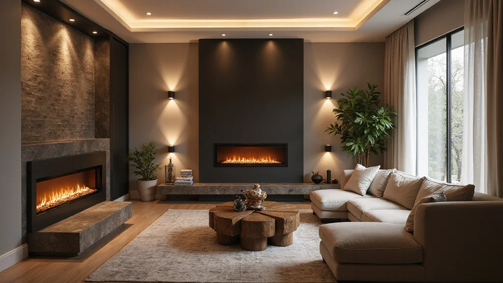 12 Electric Wall Fireplace Ideas for Modern Space Saving Warmth