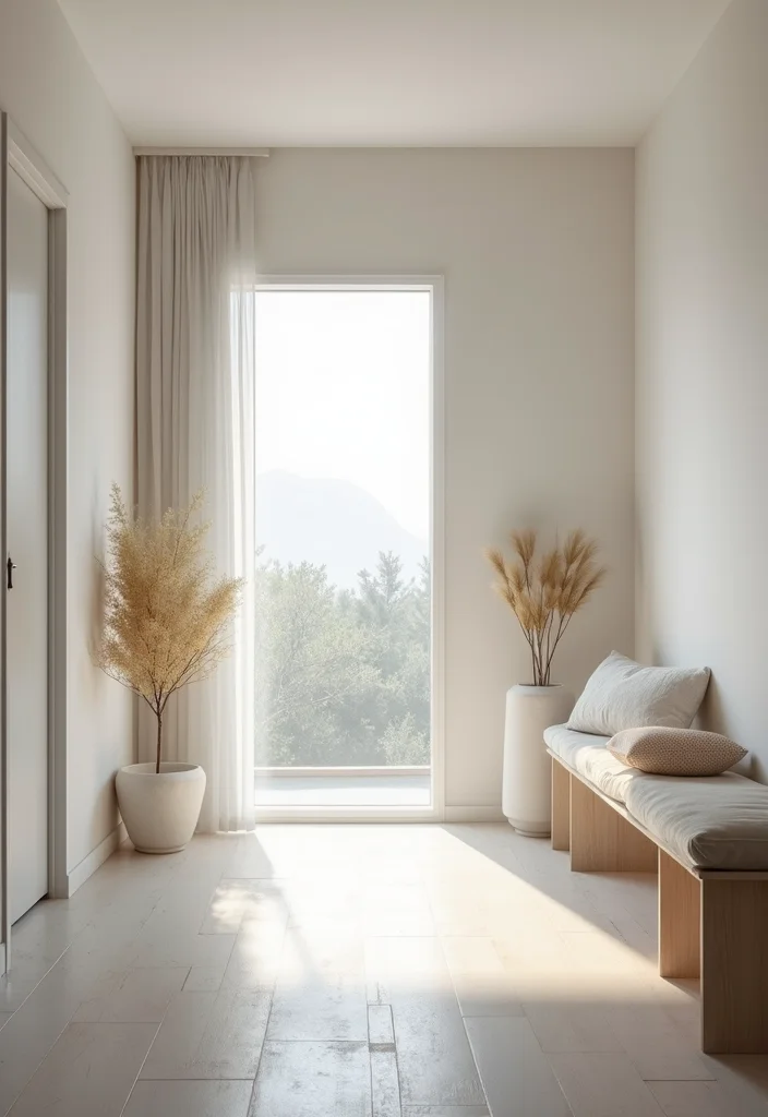 12 Office Entryway Ideas for Organized Welcoming Style - 9. Color Palette Harmony