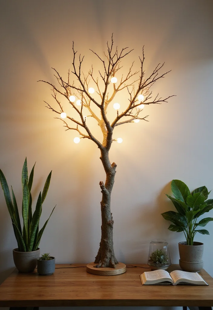 12 Office Lights Ideas for Brighter Motivating Spaces - 4. Biophilic Lighting Designs