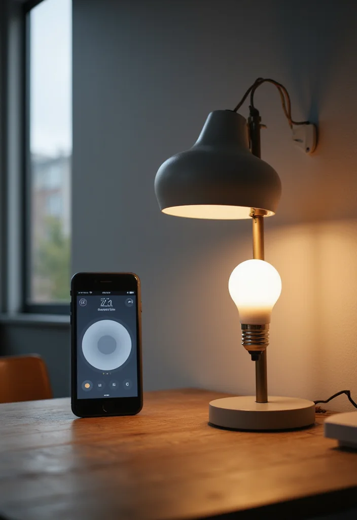 12 Office Lights Ideas for Brighter Motivating Spaces - 5. Smart LED Bulbs