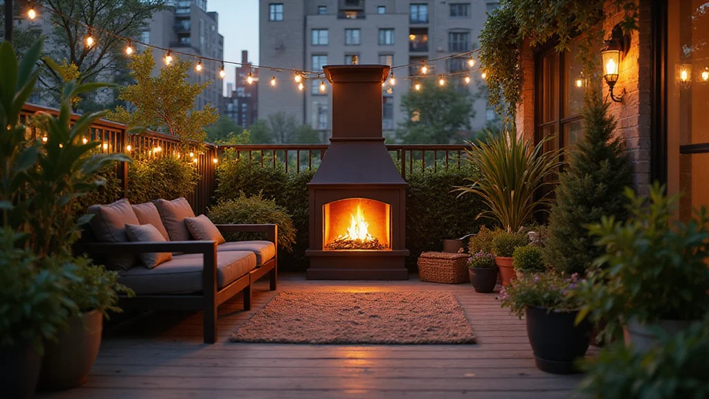 12 Small Outdoor Fireplace Ideas for Cozy Compact Evenings