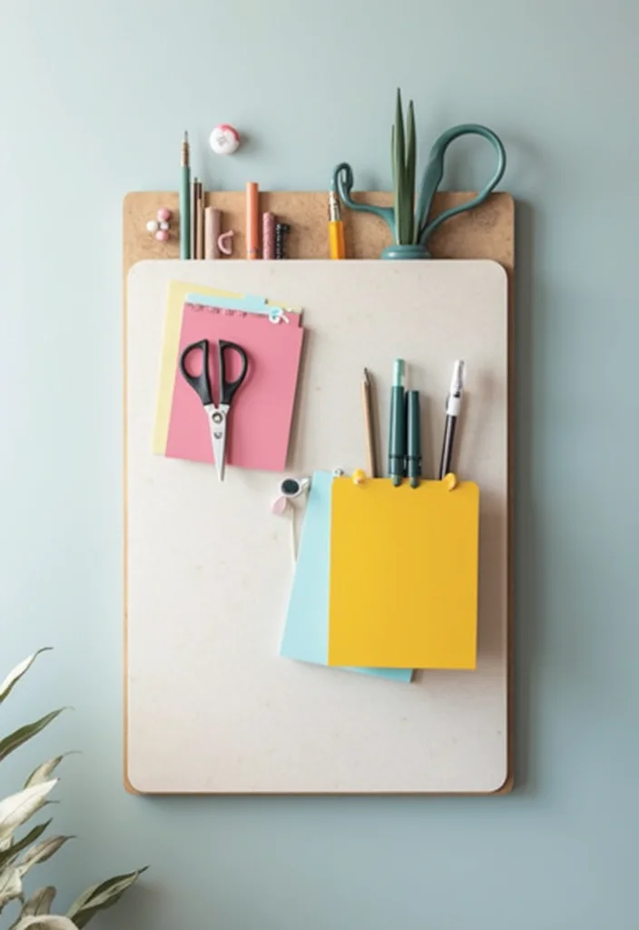 12 Storage Ideas for a Clutter-Free Home Office 12 12 Storage Ideas for a Clutter-Free Home Office - 2. Magnetic Storage Solutions