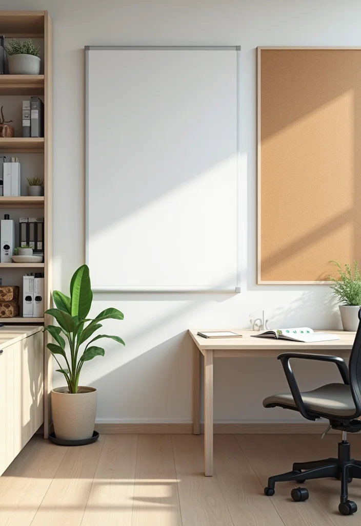 12 Tiny Home Office Ideas for Efficient Small Spaces - 8. Multi-Purpose Wall Space