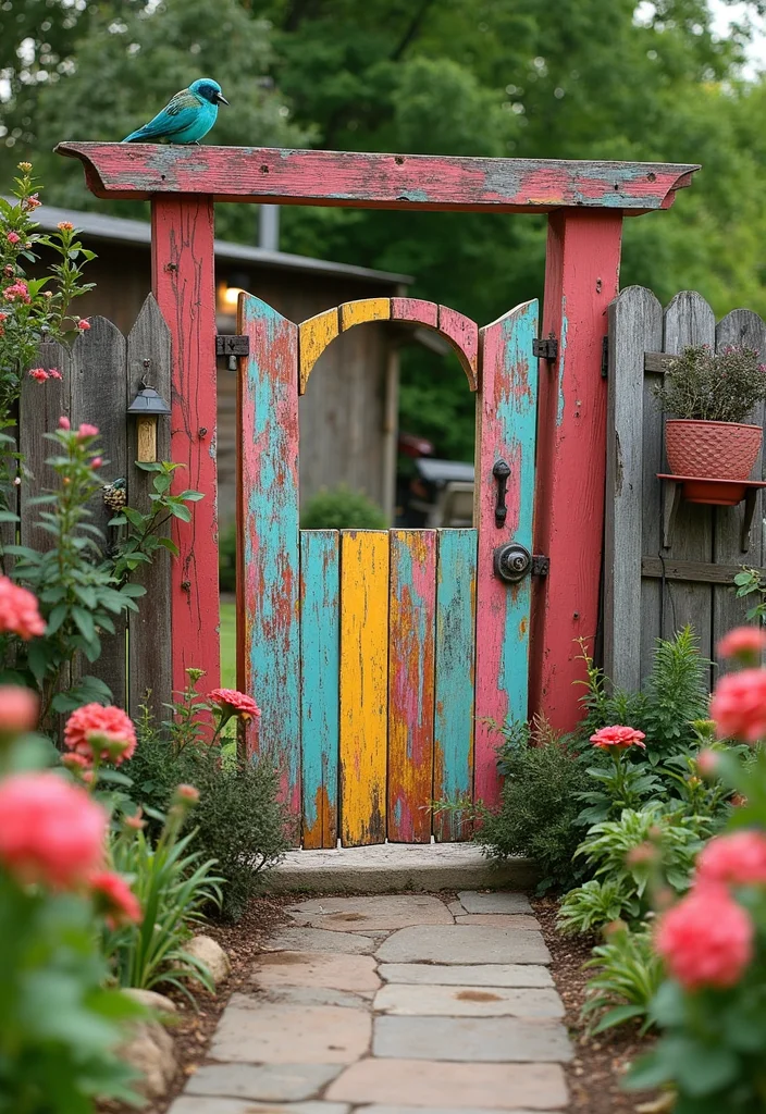 14 Backyard Gate Ideas for Privacy and Curb Appeal 37 14 Backyard Gate Ideas for Privacy and Curb Appeal - 5. DIY Pallet Gate