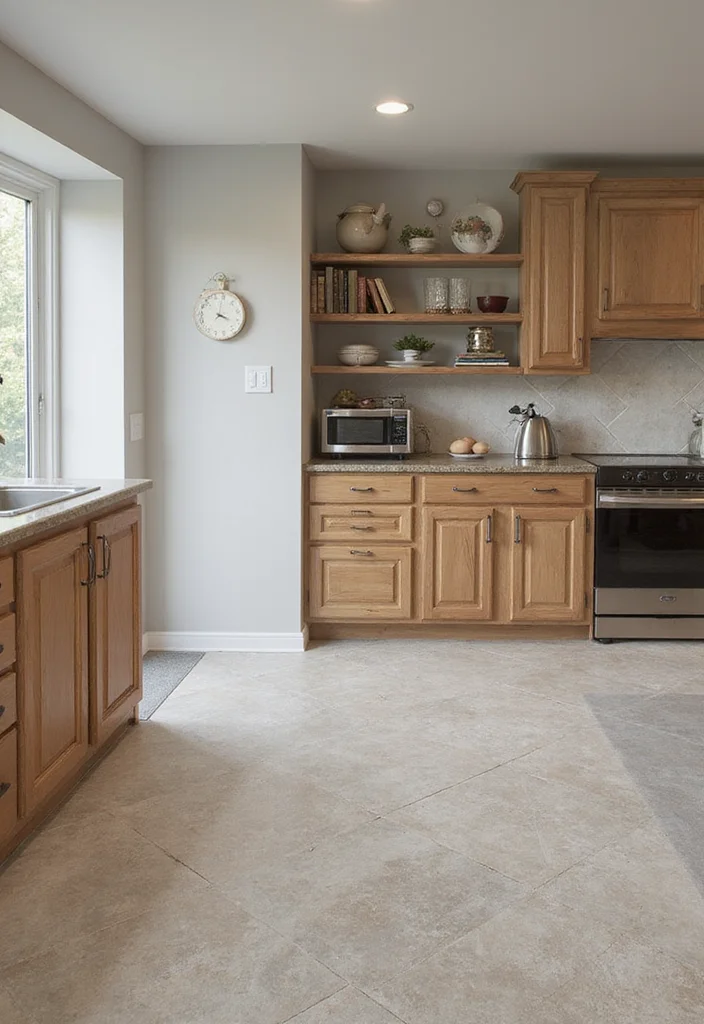 14 Basement Floor Ideas for Durable Stylish Options - 9. Vinyl Sheet Flooring