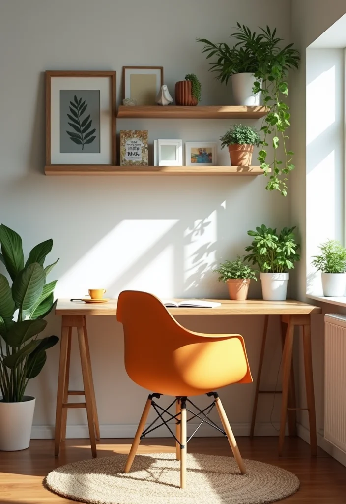 14 Home Office Layout Ideas for Better Flow and Productivity - 1. Corner Desk Setup