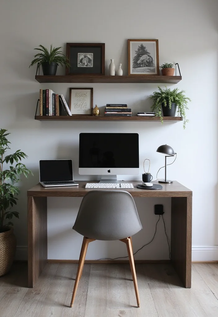 14 Home Office Layout Ideas for Better Flow and Productivity - 14. Technology Integration