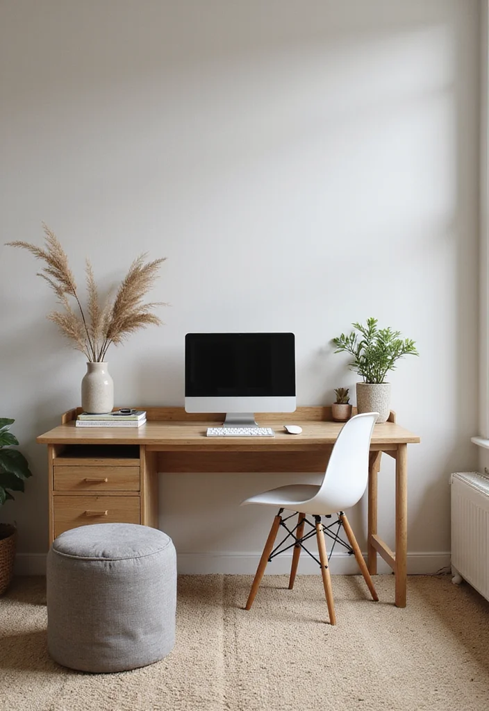 14 Home Office Setup Ideas for Practical Everyday Work - 7. Multifunctional Furniture