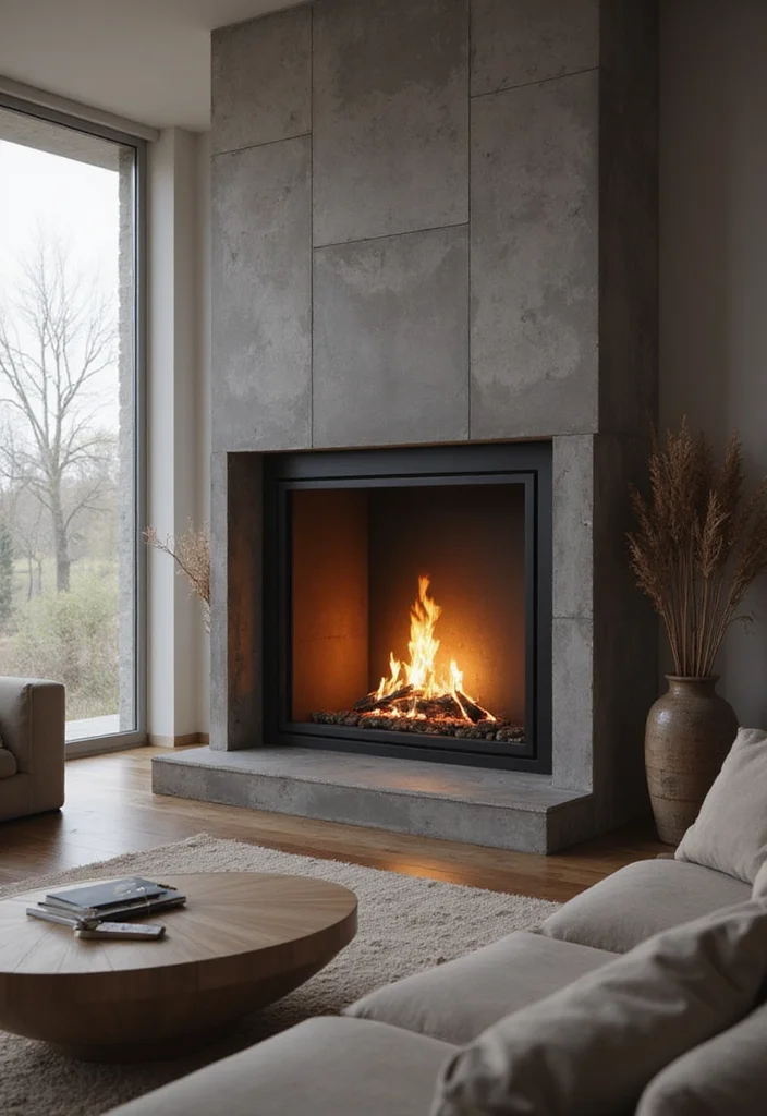 14 Linear Fireplace Ideas for Sleek Contemporary Lines 144 14 Linear Fireplace Ideas for Sleek Contemporary Lines - 14. Minimalist Insert