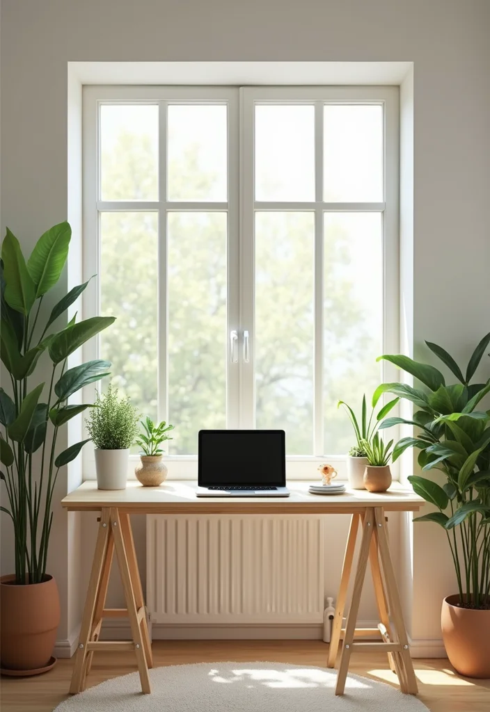14 Office Decor Ideas for Work to Boost Focus and Comfort - 1. Embrace Natural Light
