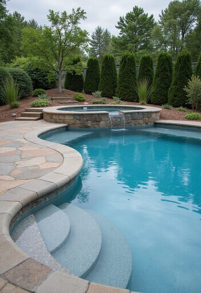 16 Backyard Pool Deck Ideas for Safe Stylish Surroundings 133 16 Backyard Pool Deck Ideas for Safe Stylish Surroundings - 13. Advanced Drainage Solutions