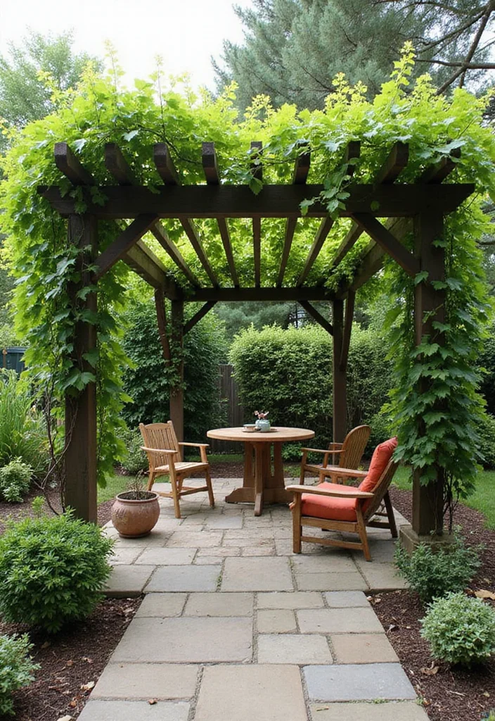 16 Cool Backyard Ideas for Fun Stylish Outdoor Spaces 133 16 Cool Backyard Ideas for Fun Stylish Outdoor Spaces - 13. Natural Shade Solutions