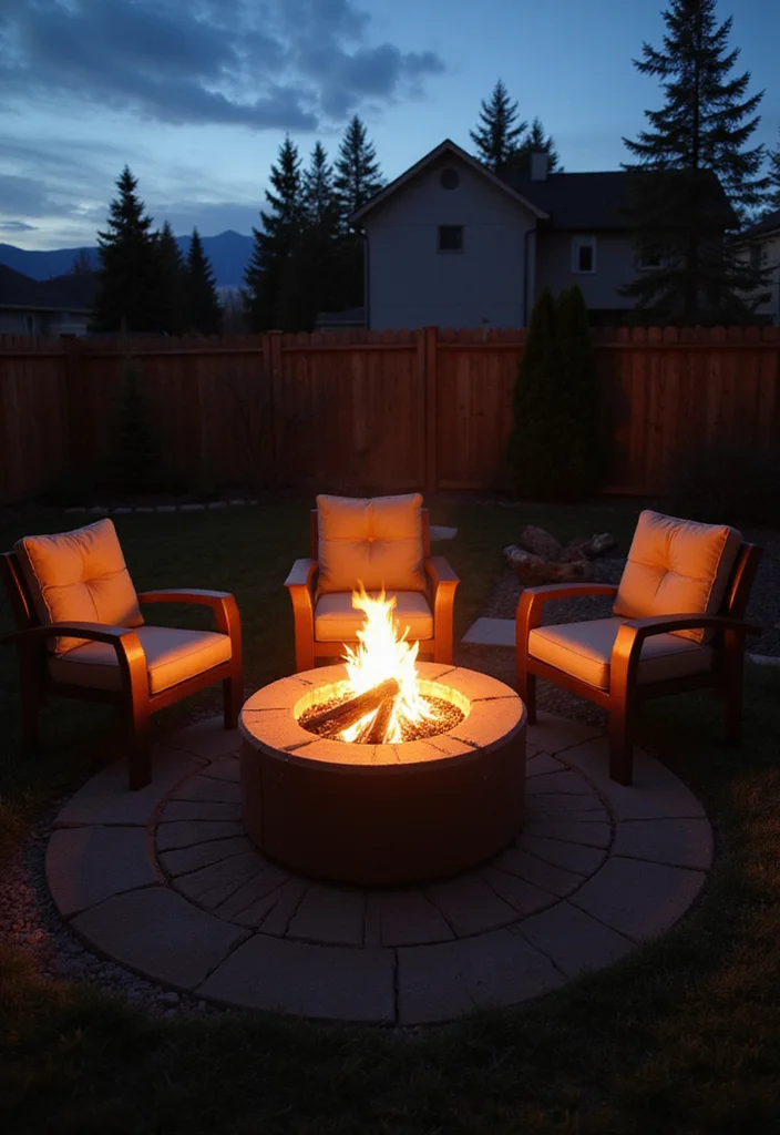 16 Cool Backyard Ideas for Fun Stylish Outdoor Spaces 34 16 Cool Backyard Ideas for Fun Stylish Outdoor Spaces - 4. Fire Pit Fun