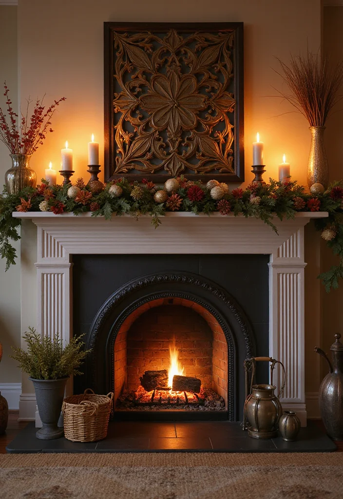 16 Unique Fireplace Ideas for Bold Eye Catching Focal Points 89 16 Unique Fireplace Ideas for Bold Eye Catching Focal Points 9. Artistic Fire Screens