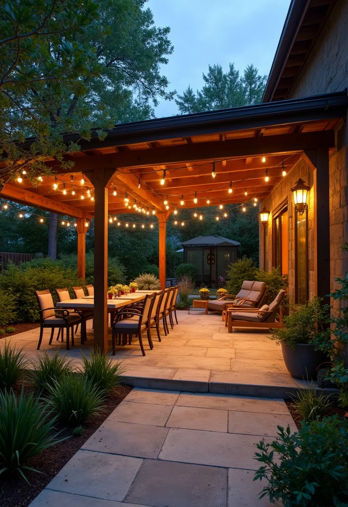 18 Backyard Covered Patio Ideas for Comfortable All Weather Living - 8. Multi-Purpose Covered Patio