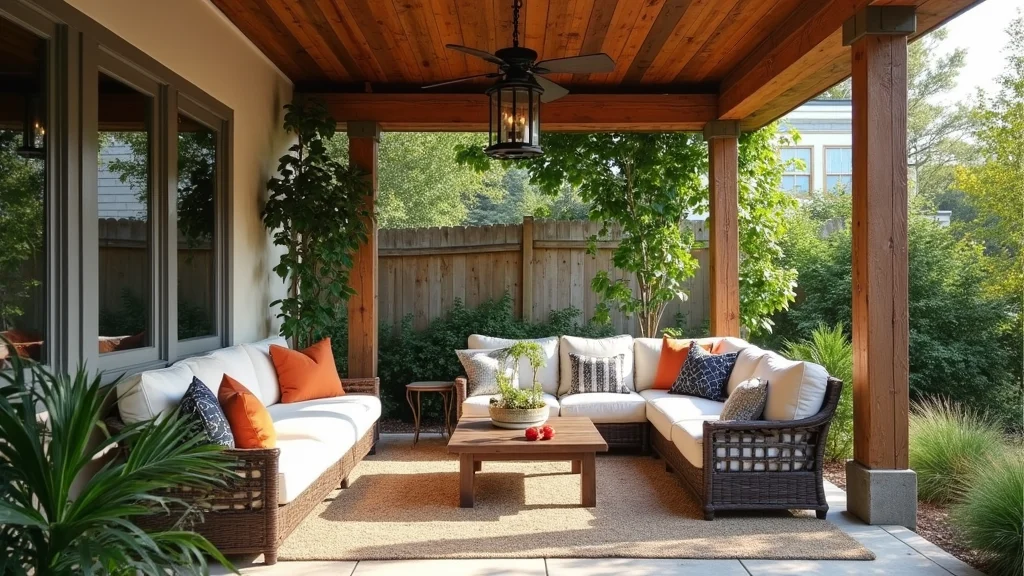 18 Backyard Covered Patio Ideas for Comfortable All Weather Living
