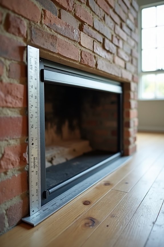 Are Fireplace Doors Necessary? 8 accurate firebox measurements prevent errors