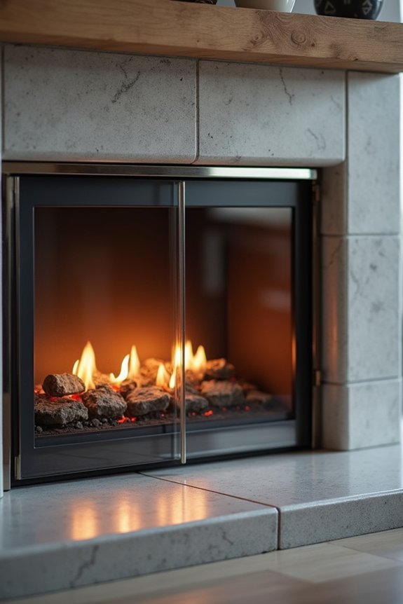 Are Fireplace Doors Necessary? 5 ash containment with doors works