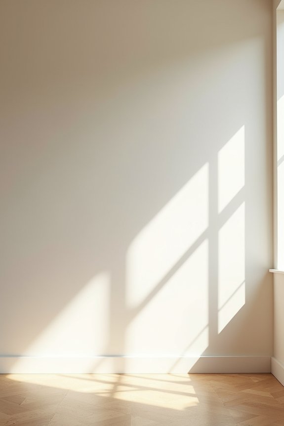 Does Every Wall Need Decorating? 2 blank walls as visual pause spaciousness