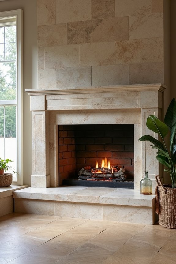 Does Your Fireplace Need Remodels? 5 brick stone tile mantel choices