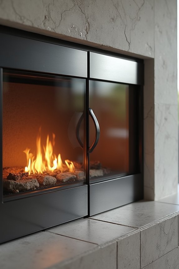 Are Fireplace Doors Necessary? 9 ceramic glass for masonry tempered for prefab