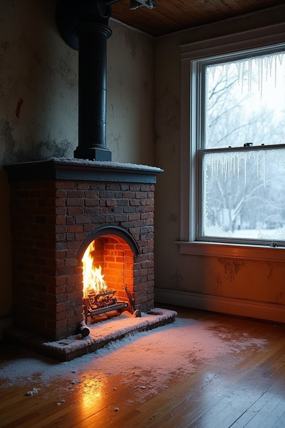 Will Your Fireplace Heat Your Entire House? 5 chimney draft wastes warm air