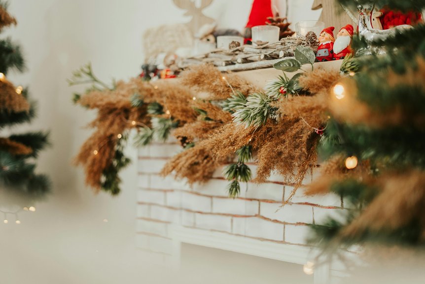 decorating fireplace without mantle ideas