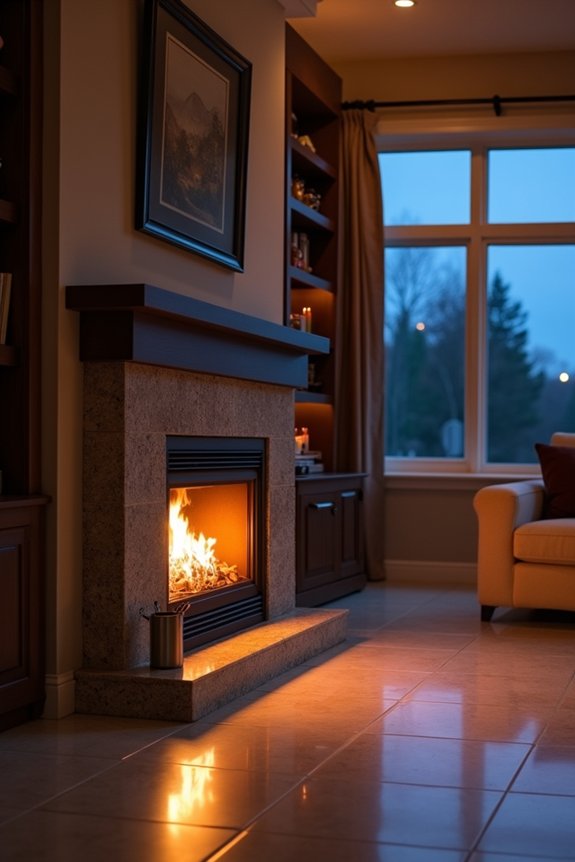 Will Your Fireplace Heat Your Entire House? 12 gas insert for consistent warmth efficiency