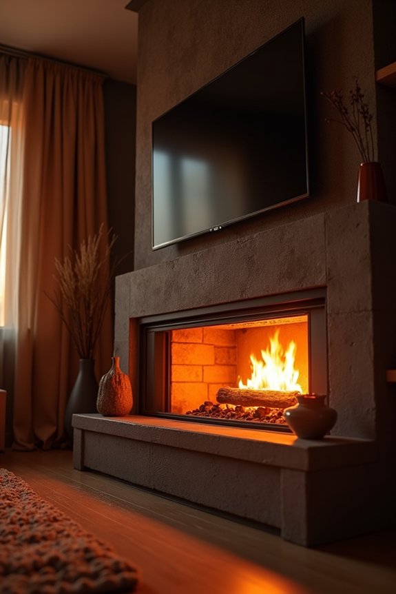 Will a Fireplace Damage Your TV? 2 heat from fireplace endangers electronics
