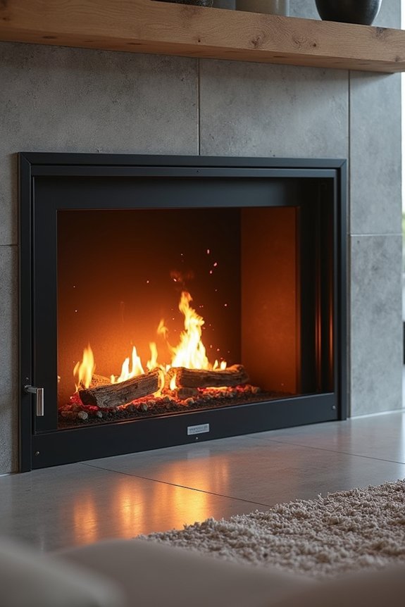 Are Fireplace Doors Necessary? 1 safety heat loss doors matter