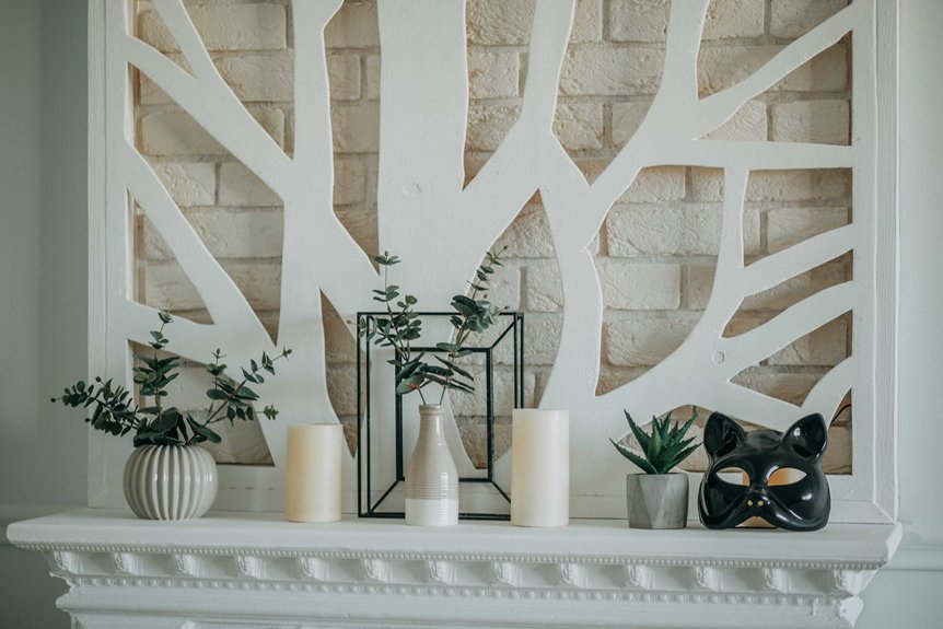 seven styling tips for mantel decor