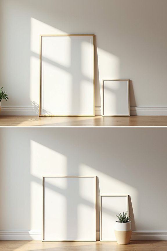 10 Ways to Decorate a Blank Wall 10 spacing height variance and planning