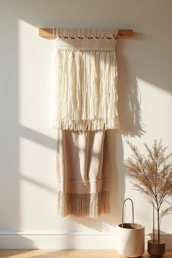 10 Ways to Decorate a Blank Wall 3 tapestries soften walls acoustically