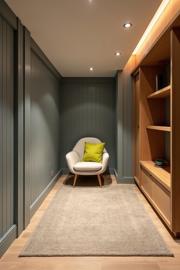 How to Decorate Your Basement 3 warm paneling vs painted warmth options