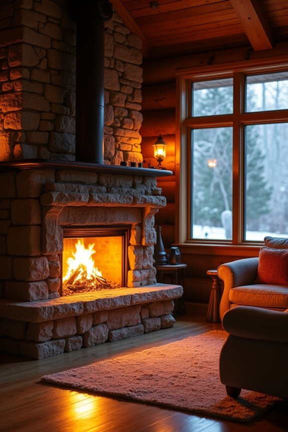 Will Your Fireplace Heat Your Entire House? 2 wood fired heat limited uneven distribution